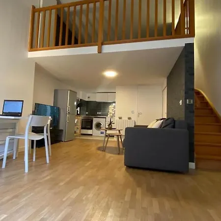 Apartment Magnifique Duplex 45 M2 Aux Portes De Paris Metro Barbara A 30mn Expo Porte De Versailles *